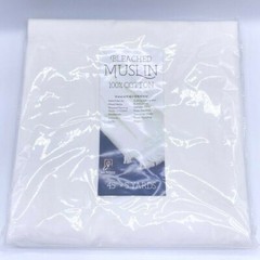 Jack Richeson – Bleached White – 100% Cotton – 45″ x 5 Yards