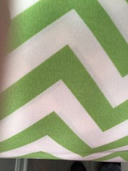Premier Outdoor Chevron Fabric Bright Green 2 Yard Lot