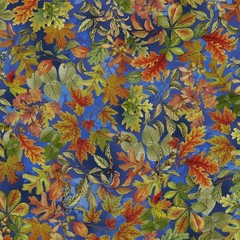 Michael Miller – Flower Fairies Of The Autumn – Fairy Leaves – Royal, BTY