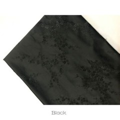 Chinese Damask Fabric Plum Blossom Faux Silk Jacquard Brocade Cloths By Metre