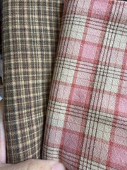 10 pcs Rustic Yarn Dyed Cotton Stripe Gingham Fabric 14” x 21” Sewing Craft