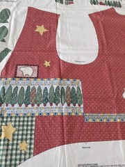 NORTHERN WOODS VEST Springs Inc Cotton Fabric Panel Adult, Cut & Sew,
