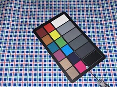 3/4 Yd Red Blue Green White Plaid Check Cotton Fabric BTHY Vintage by Cranston