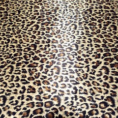 BROWN CHEETAH LEOPARD PRINT SATIN CHARMEUSE FABRIC 58″ BY THE YARD MOCHA SPOT
