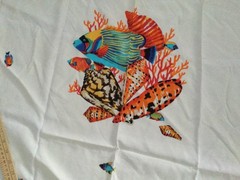 Sarong/Skirt/Scarf Tropical Sea Shell print