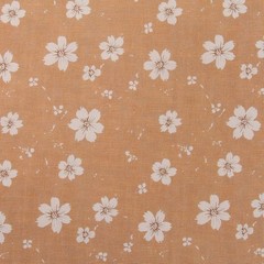 Threadart Cotton Quilting Fabric By The Yard – Vintage- Ivory Flower