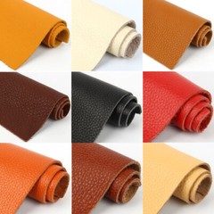 Soft Genuine Leather Fabric DIY Real First Layer Cowhide Scrap Hide Cut Material
