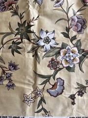 Vintage Margin Designs Floral Chintz Polished Cotton Fabric 3.63 yards 56″ Wide