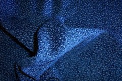 NEW, Pop Century Navy/Lt. Blue Pattern Upholstery Cloth Fabric Material, 54″ W