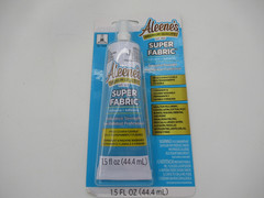 Super Fabric Adhesive 1.5 Fl Oz, Fast Drying, Clear Permanent Fabric Adhesive