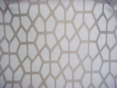 7-1/2Y Robert Allen HU16454 Driftwood Lattice Acrylic Outdoor Upholstery Fabric