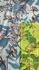 2 Yds Cotton Canvas Fabric Designed By Bonnie Christine For Art Gallery Fabrics.