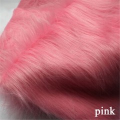 9cm Long Plush Fabric Faux Fur Fluffy Cloth Cosplay Clothes Jewelry Display Warm