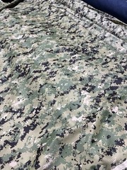 AOR2 NWU III NAVY LOGO Light Weigh NYLON CAMO MILITARY FABRIC 2 Yard Cuts 62”