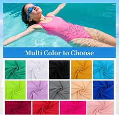 Nylon Spandex Fabric 80% Nylon, 20% Spandex Swimsuit Material Activewear Fabric