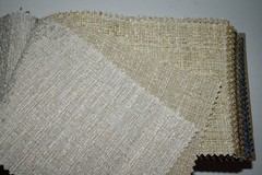 FABRIC SAMPLE BOOK Multicolor FOCUS Rustic Texture CO/PE 48pcs LOT e-z peel back