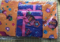 2 Boundless Charm Packs 42 5” Squares & 1 Yard Coordinate Fabric “Trolls”