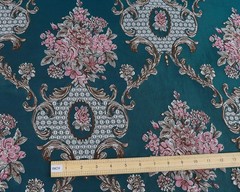 Classic Brocade Jacquard Upholstery Fabric Damask, for Sofa Chair Reupholster…