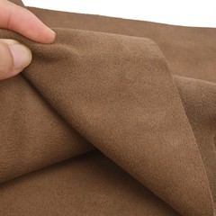 WAYNE’S DOG 3/4 oz Suede Leather Square Cowhide Craft 12″x12″, Brown
