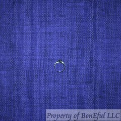 BonEful FABRIC FQ Cotton Quilt Purple Burlap Print Linen Look Blender Small RARE