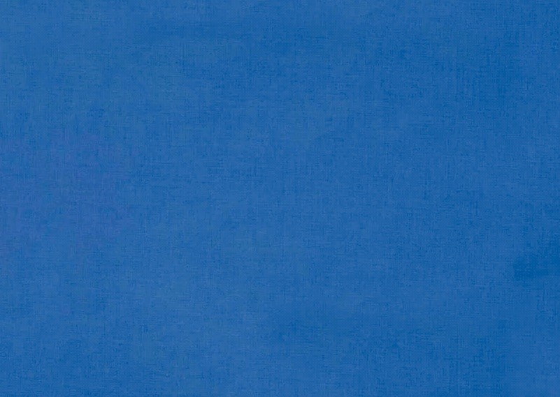 Vintage Blue Solid 29”X 114” Estate Fabric Priced To Sell Fast #E1209