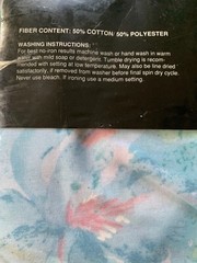 Vtg Performance By Springs Coordinating Fabric Floral Watercolor Camille 45×108
