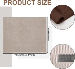 59″ x 72″(2 Yards) Mesh Fabric Slightly Stretchy for Sewing Projects, Backpack P