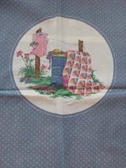 VIP Fabrics County Fair Tote Bag Preprinted Fabric Cutout Panel Grannycore