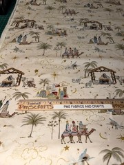 MODA 2026 Christmas Silent Night per yard 100% cotton fabric 36 x 44 Nativity 11