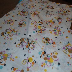 Vintage Coordinating Cotton Fabrics Teal Solid & Multicolor Print 4+ Yards