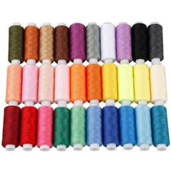 CiaraQ Sewing Threads Kits, 30 Colors 30 Spool Thread, 30 colors