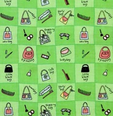Girlfriend Purses Travel Trip Accessories Daisy Kingdom Cotton fabric 32″ inches
