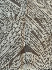 Fabricut Fabric Sample Remnant 11” Bowsprit Driftwood Neutral Crafts
