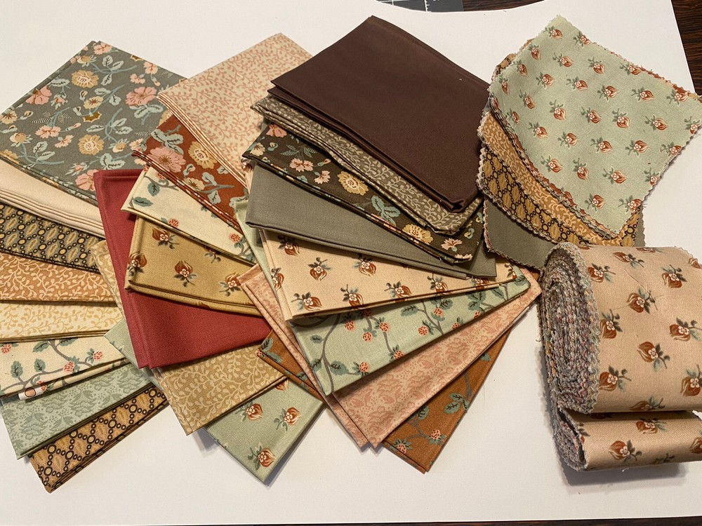 Emillie’s Raspberry 23 FatQuarter Bundle 23 Charm Pack 5×5, 23 Jelly roll 2.5×42