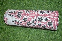 Hand Block Floral Fabric 100%Cotton 10 Yard NO TARRIF CHARGES 100%✅ ZK_150#