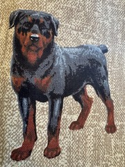 Cranston VIP Joan Messmore Fabric Different Dog Breeds 5 1/2 Yards