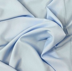 SKY BLUE poplin fabric 60” Width Sold By The Yard