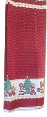 Daisy Kingdom Raggedy Ann Andy Christmas Border Fabric #1758 Cotton 44 X 3 yards