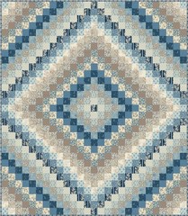 Andover – Cocoa Blue – Thistle – Powder Blue, Fabric by the Yard