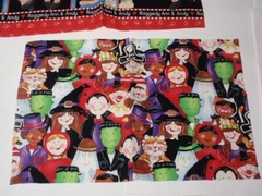 Lot Printed Fabric Rectangular Scraps: Halloween, Easter, Christmas, Floral…