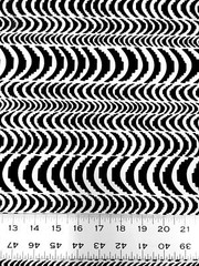 Polyester Single Spun 2 Ways Spandex Light Medium Weight Geometric Print Fabric