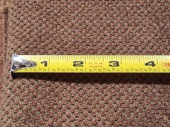Upholstery Fabric Remnant Tweed Boucle Rust Olive Brown 54″ x 73″ End of Roll