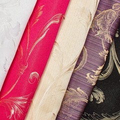 Damask Jacquard Brocade Vine Fabric 118″ By the Yard MANY COLORS!