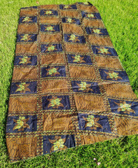 Giraffe Urafiki Tanzania Kitenge African Fabric 100% Cotton 40″x68″