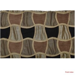 Chaparral Boat Patterned Fabric | Wavy Checkered 54 Inch (YD)