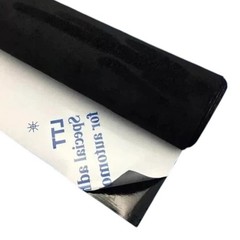 Self Adhesive Faux Suede Fabric Wrap Film Sticker Stretch DIY Car Interior Craft