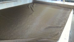 116″ Bronze Sheer Fabric Drapery Curtains Panel Backdrop Wedding, events Props