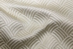 Jacquard, Quilted Look Fabric, 115 Inch. in Width, Ideal Material for Upholstery