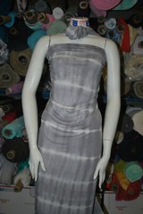 Tie-Dye Rayon Spandex Print Jersey Knit Fabric Gray combo Stretch 9 oz