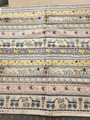 Mumms The Word, Debbie Mumm Vintage Fabric Baby Theme 1 Yard X 44 In